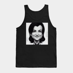 Sheryl Sandberg | Comics Style Tank Top